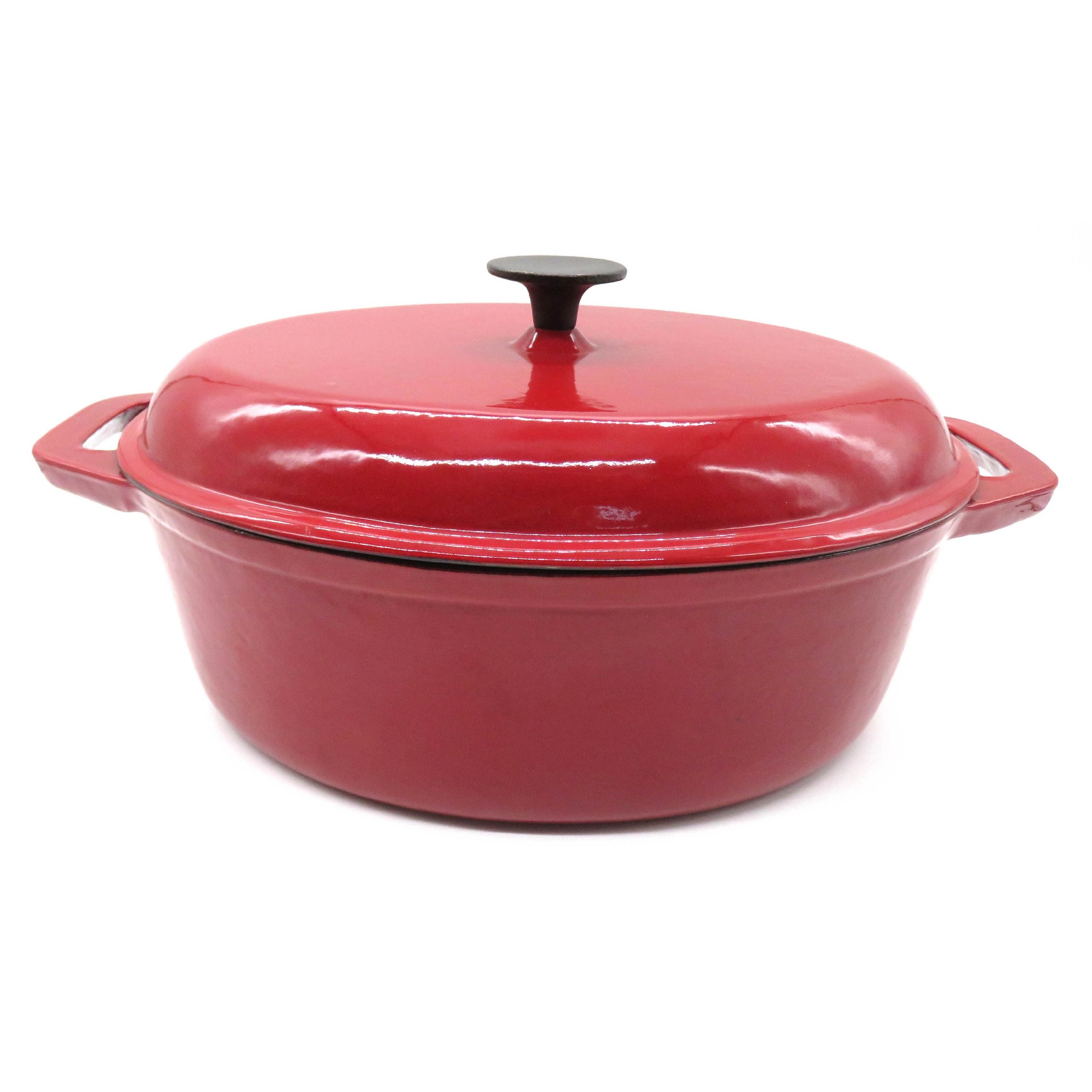 Cast Iron Oval Dutch Oven  SR-KB28