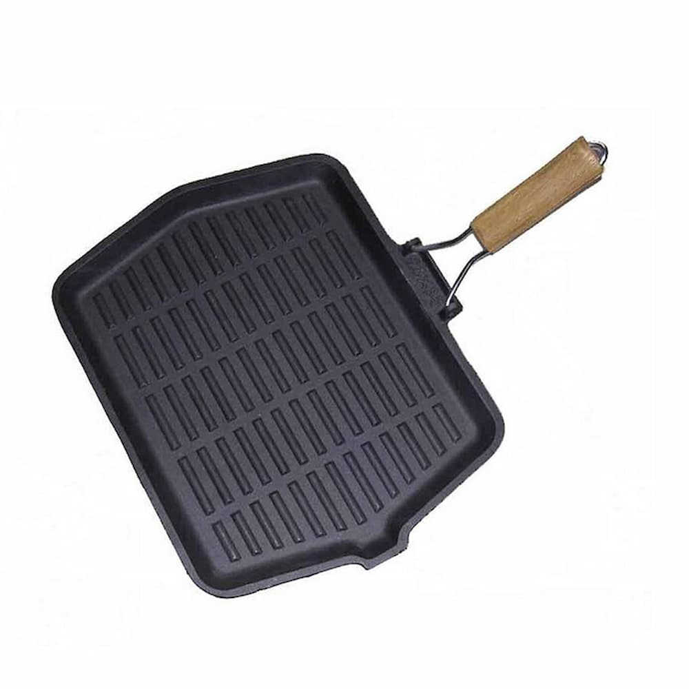 Cast Iron Foldable Handle Grill Pan SR-62S