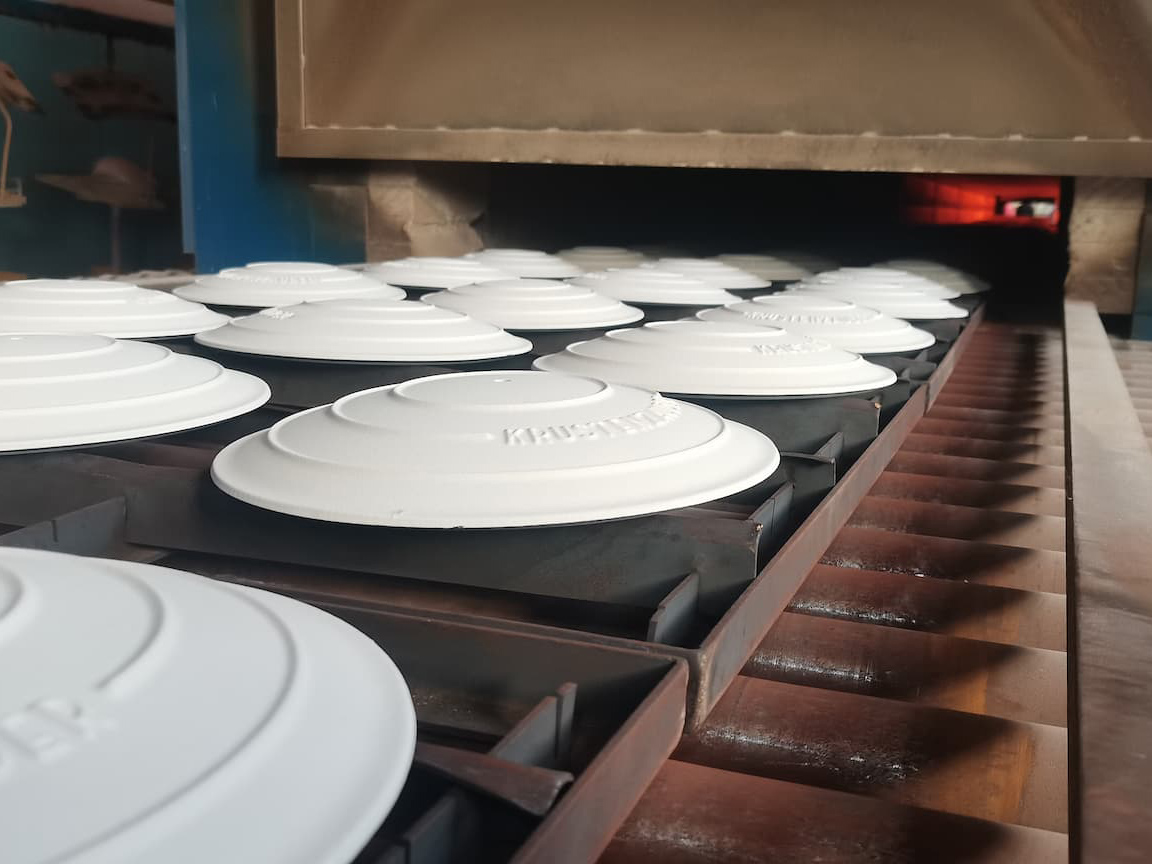 Continues Enamel Furnance