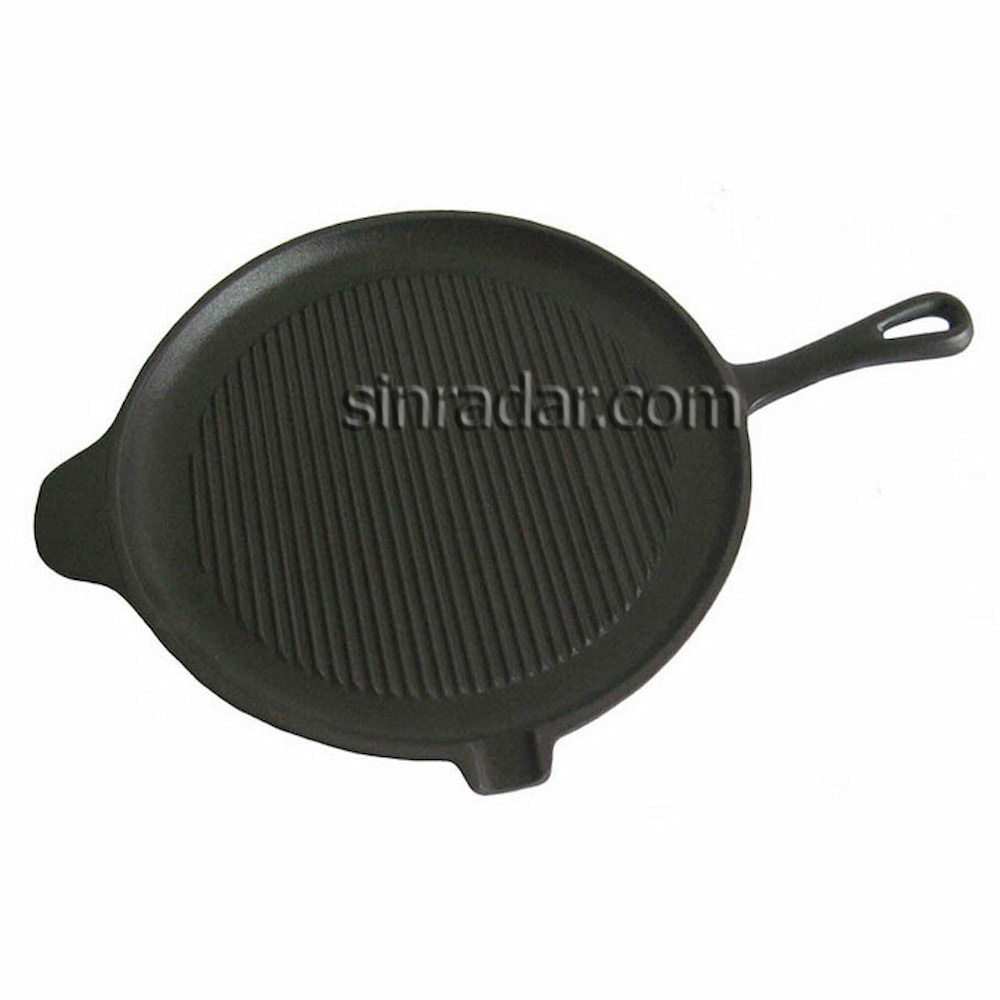 CAST IRON FRYING PAN / GRILL PAN  SR-283