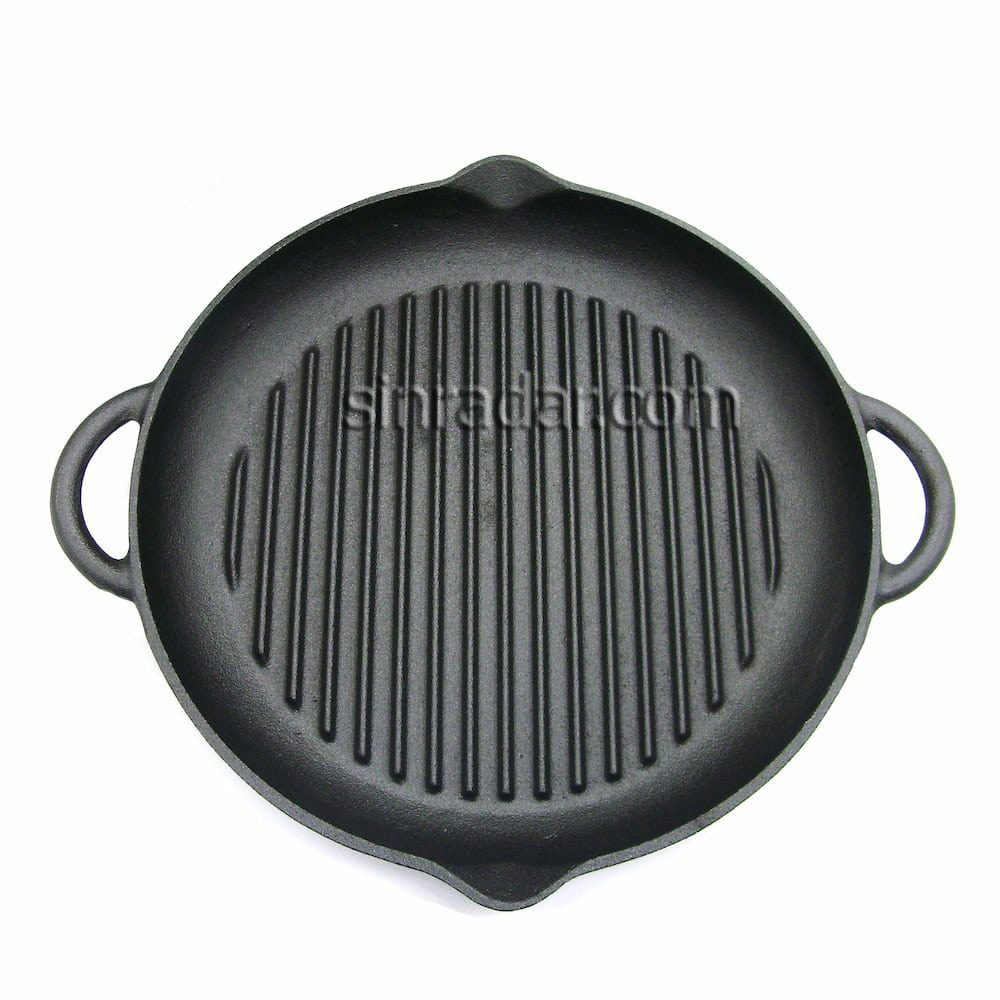 CAST IRON GRILL PAN  SR-3145